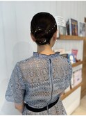 結婚式／二次会／女子会／パーティー／タイトアレンジ／夏