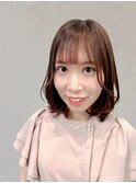30代のボブアレンジ