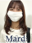 ふわっと顔まわりレイヤー