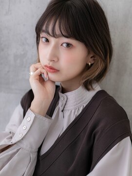 ポケット(pocket) #50/前髪/アンブレラカラー/こなれミディ/イメチェン/ウェーブパ