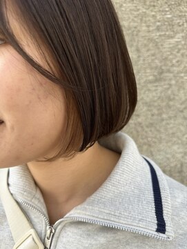 サル(saru) #インナーカラー × #ミニボブ