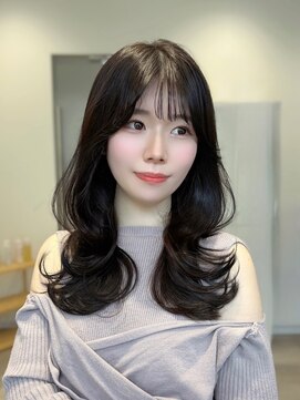 コアレス キョウト(COALESS kyoto) 韓国ヘア/顔周りカット/前髪カット/レイヤーカット/サイドバング