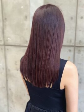 アイエヌジードット(INg.) 【髪質改善カラーエステ】チェリーピンク