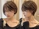 カルナ バイ エルモ(calna by ELMO)の写真/【京橋】大人女性からの支持多数◎お手入れ簡単、扱いやすい大人可愛いショートスタイルをご提案。