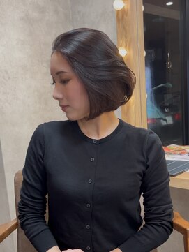 リエンス(RIENS) 【RIENS】内巻きボブ×馬越麗奈