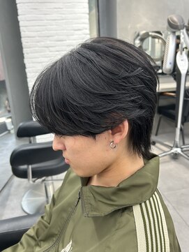 オーバル バイ アピッシュ(OVARL by apish) パーマ落とし/縮毛矯正/ダウンパーマ/メンズカット