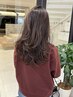 似合わせカット+艶色カラー￥12100［静岡駅周辺美容室/髪質改善］