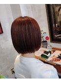 髪質改善ナチュラルストレート/艶髪ボブ