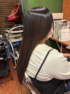 ピールアーク(peal ark) 美革ストレートロング◎うる艶髪ストレート縮毛矯正ダメージレス