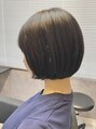 サニー 津田沼店(SUNNY)&nbsp;シンプルボブはお顔まわりのデザインがポイントです♪