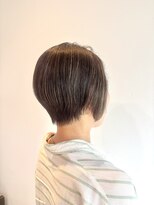 ペスカケイクリエイティブ(PESCA K-CREATIVE)&nbsp;ショート×白髪ぼかしハイライト