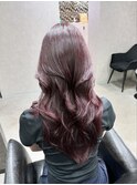 ボルドー/ワインレッド/レイヤーカット/髪質改善トリートメント