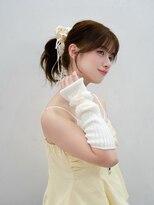 エンネ 新宿(enne)&nbsp;グレージュカラー/韓国風巻き/レイヤーカット/髪質改善/縮毛矯正