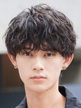 フィフス 渋谷(fifth) 渋谷波巻きツイストスパイラルシャドウパーマ大人マッシュ微分け