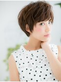 綾瀬/髪質改善/ココアベージュ!前髪パーマ☆ミニウルフマッシュl