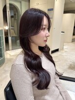 ノーレン 銀座(NOREN)&nbsp;くびれヘア/レイヤーカット/暖色カラー/顔まわりカット