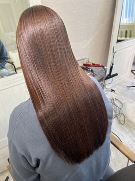 髪質改善シルクストレート