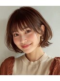 大人女性のナチュラルハイライト