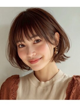 大人女性のナチュラルハイライト