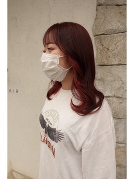 シェミール(CHEMIR) インナーカラー×ピンクカラー