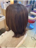 髪質改善*白髪ぼかし*ハイライト*縮毛矯正*前髪カット*白髪染め
