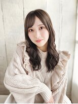 ナル 宇都宮(nalu)&nbsp;シースルーバングのゆるリバーススタイル