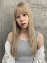 ヘアサロンエムフィス 池袋東口(HAIR SALON M Fe's) ブリーチ/ブロンド/グレージュ/透明感カラー/ダブルカラー