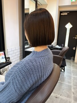 サロンドミルク 溝の口店(salon de MiLK) 10代20代30代/ボブ/イルミナカラー/タッセルボブ［溝の口］