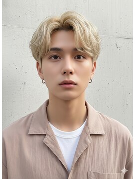 ヘアーズルーム 近鉄八尾(hair's RooM) 近鉄八尾で人気のブリーチ メンズマッシュ【近鉄八尾】