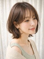 ルシードスタイル アウラ 松戸市五香(LUCIDO STYLE Aura) 可愛い大人かわいい大人ショートボブ毛先ワンカールUP