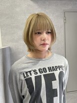 ヘア サークル ジープ 石井店(hair circle geep) レイヤーボブ