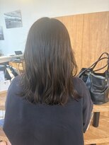 バイエイト 野並店(By Eight) アッシュブラウン×柔らかミディ