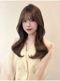 顔周りカット/レイヤーカット/髪質改善/原宿/神宮前