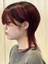 ヘアーリゾートガーデン 南林間店(Hair Resort Garden)&nbsp;「色落ちまで可愛い」ニュートラルウルフ/レッド
