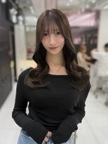 ラルム 新宿(LARME SHINJUKU) ワンホンレイヤー×オリーブベージュ【韓国/髪質改善/新宿】