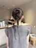 【NEMU限定】結婚式 推し活前にデザインヘアセット ¥4,500