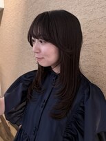 ビファインべクス(Befine becs)&nbsp;［顔周りカット］前髪から自然な繋がりのサイドカット