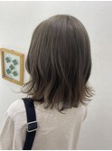 柔らか透明感オリーブベージュ