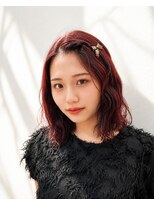 ユウヘアー 尾張旭店(U Hair)&nbsp;チェリーレッド