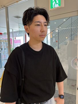 ステラ ヘア デザイン サロン(STELLA hair design salon) エンドカラー×メンズカット【浅野】
