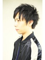 ルーナヘアー(LUNA hair)&nbsp;『京都ルーナ』マッシュブラックヘア【草木真一郎】