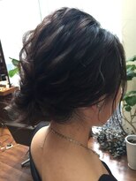 ヘアールーム グリン(Hair room GRin)&nbsp;GRin×ボブの人でもアップスタイルできます