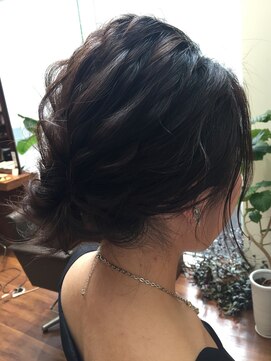 ヘアールーム グリン(Hair room GRin) GRin×ボブの人でもアップスタイルできます