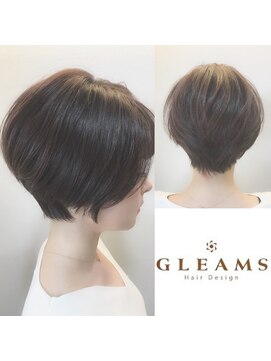グリームス ヘアデザイン(GLEAMS Hair Design) 骨格修正大人ショート★チーフ山本