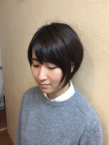 美容室あーるびーる 花水木 ショートカット