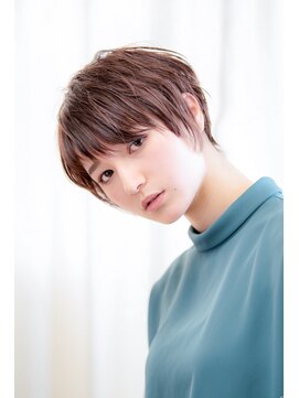 ヘアーラウンジトリップ(hair lounge TRiP) シルエットがキレイなハンサムショート