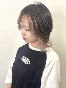 ソース 京都河原町(SOURCE) 【SOURCE】ヘムカラーホワイトベージュ