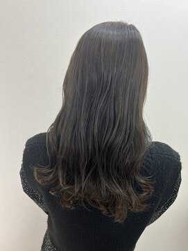 アールモンドヘア新世界 【北見】#グレージュ#レイヤーカット#オージュア