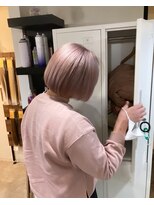 ラフ 難波店(LAFF)&nbsp;#黒髪#ボブルフ#ネビージュ#小顔#ワンレン