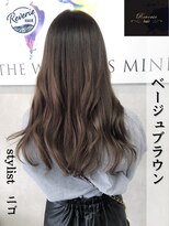 レヴェリーヘア 倉敷店(Reverie hair) #ベージュ #グレージュ #ミルクティーベージュ #トリートメント